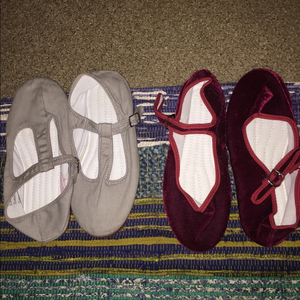 Urban Outfitters Mary Jane canvas shoes